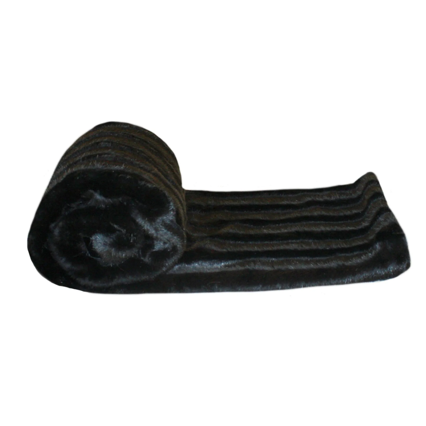 Fur Throw 'Black Mink'
